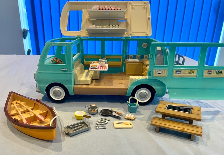 image for Sylvanian Families Campervan and more