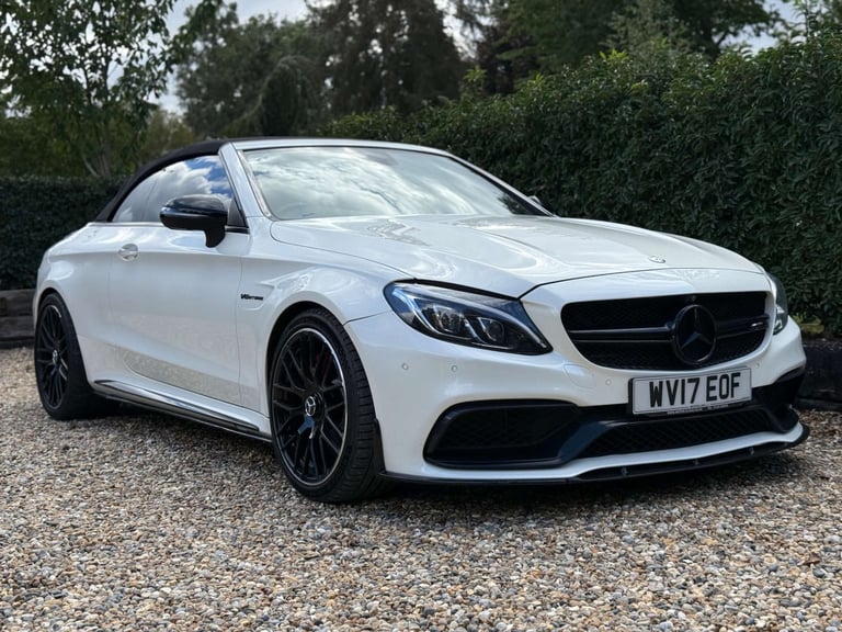 2017 Mercedes-Benz C Class 4.0 AMG C 63 S Premium Auto 2dr Convertible Petrol Automatic
