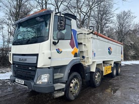 DAF TRUCKS CF 370 8x4 ALLOY TIPPER, DAYCAB, AUTO, CHOICE OF 2 IN STOCK