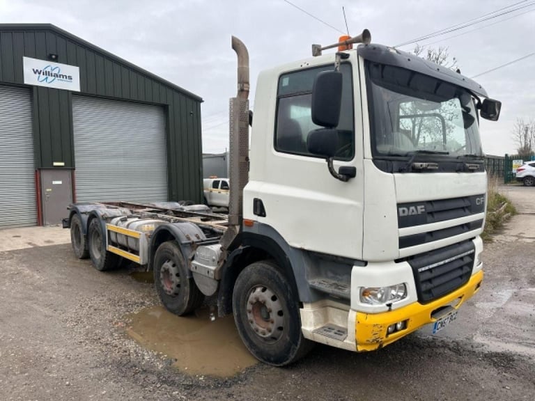 DAF CF 85.410 8x4 HUB REDUCTION MANUAL CHASSIS CAB