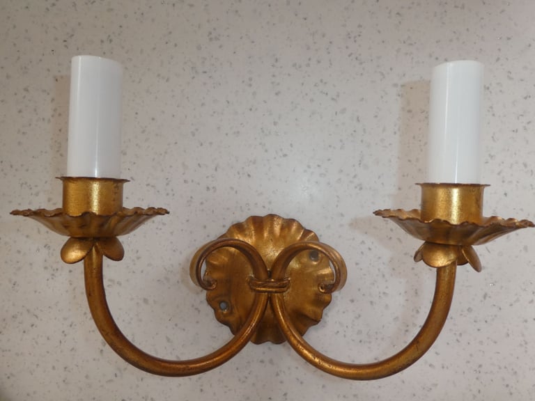 image for 2 elegant wall sconces