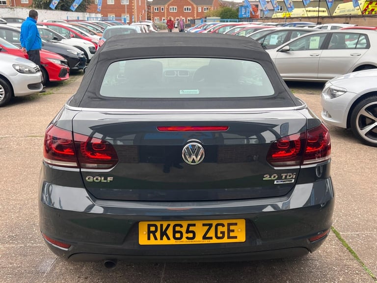 2015 Volkswagen Golf 1.6 TDI BlueMotion Tech SE Cabriolet 2dr Diesel Manual Euro 5 (s/s) (105 ps ...