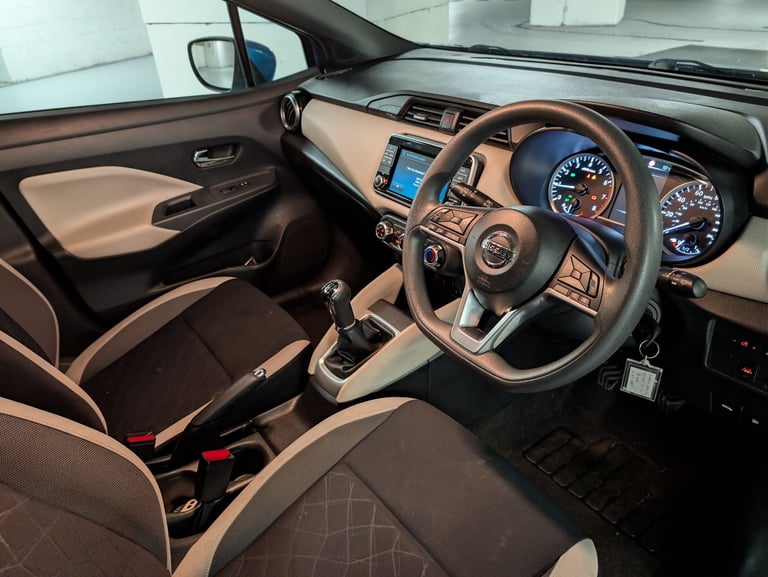 Nissan Micra Acenta 2018 Petrol 1.0 ULEZ Apple Carplay MOT Apr 2026 Low Mileage 50k