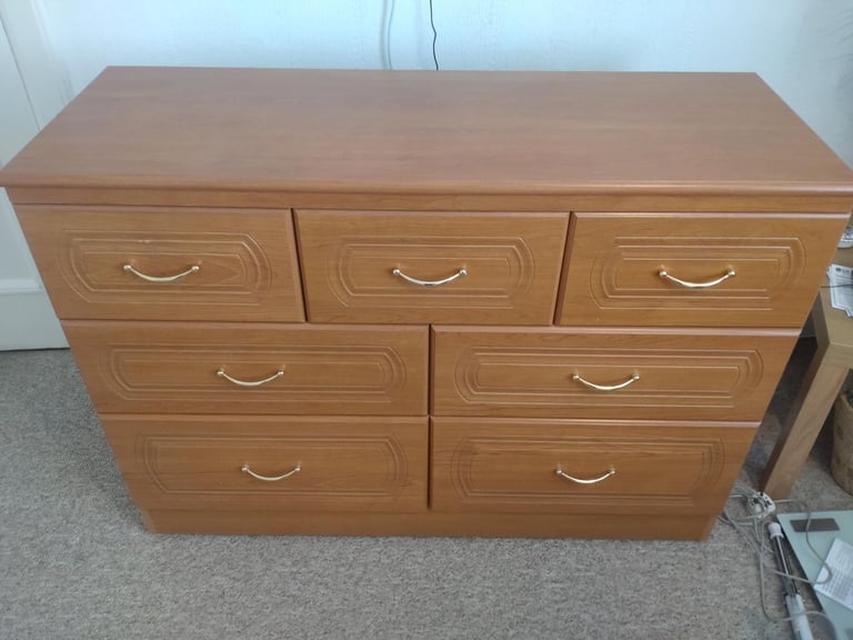 image for Seven drawer sideboard unit.