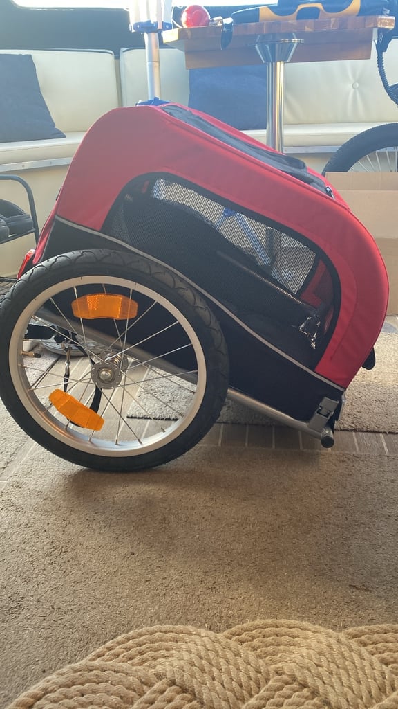 Trixie small dog bike trailer