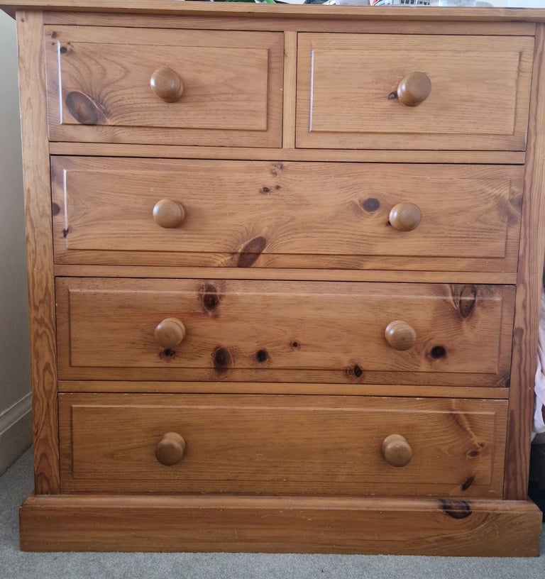 Solid Wood Chest of Drawers