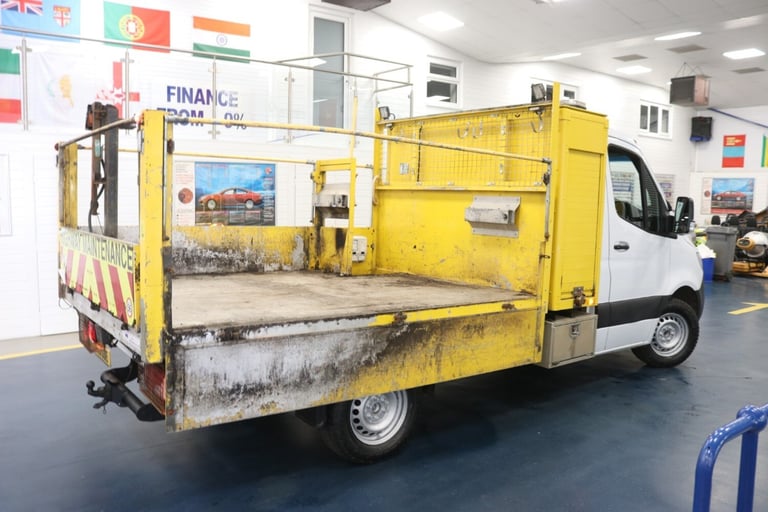 2019 - 19 - MERCEDES SPRINTER 314 2.2CDI 143PS SINGLE CAB DROPSIDE C/W CRANE