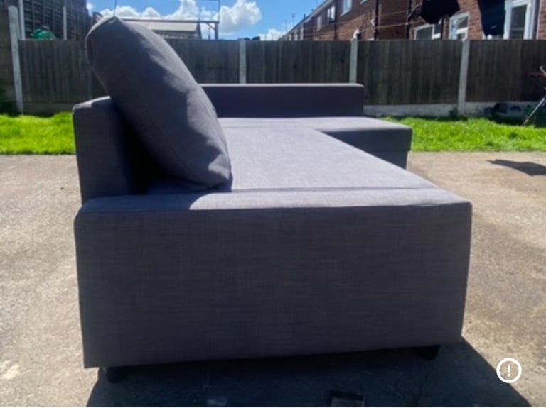 Grey IKEA FRIHETEN Corner Sofa Bed FREE DELIVERY AVAILABLE MCR