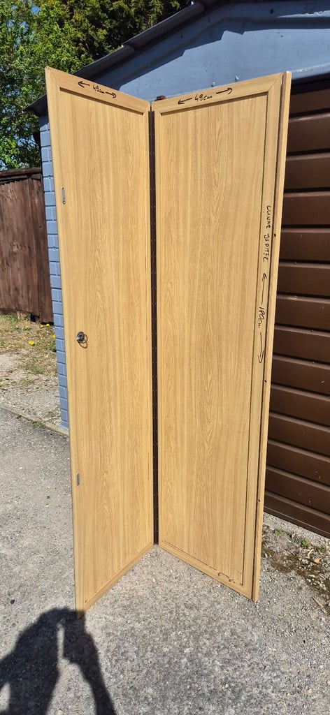 Caravan, camper, motorhome interior doors.