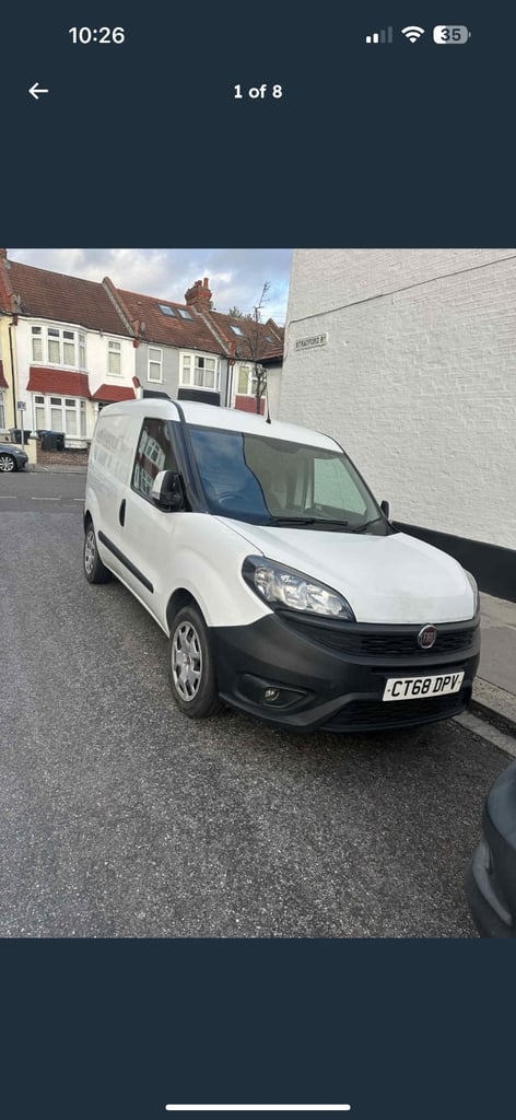 Fiat, DOBLO, Car Derived Van, 2019, Manual, 1368 (cc)