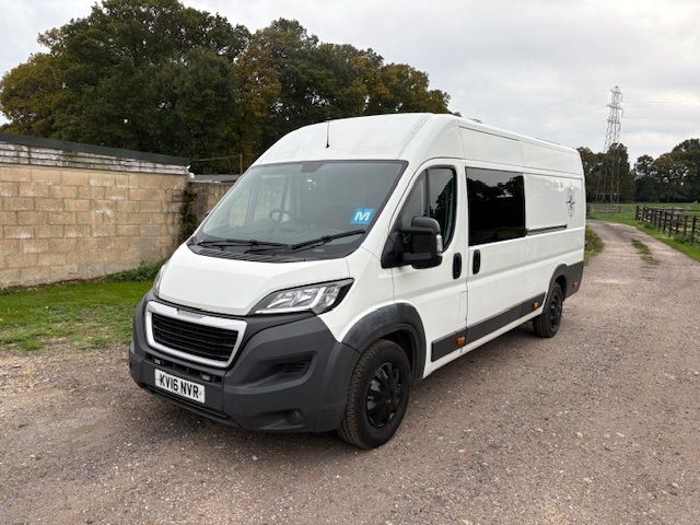 2016 Peugeot Boxer LWB Campervan - Full Off Grid - Shower & Toilet - 600 Watt Solar 