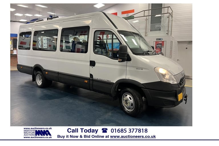 2014 Iveco Daily 50C15 3.0 DIESEL 145PS 4 SEAT LWB DISABLED ACCESS MINIBUS C/W ACCESS RAMP NA Die...