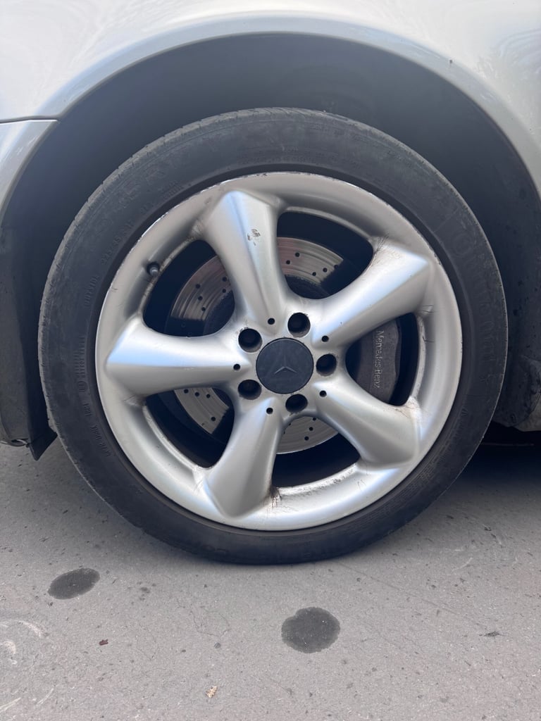 2003 MERCEDES-BENZ C CLASS C180K Avantgarde SE 4dr AUTO PETROL SILVER SALOON VGC