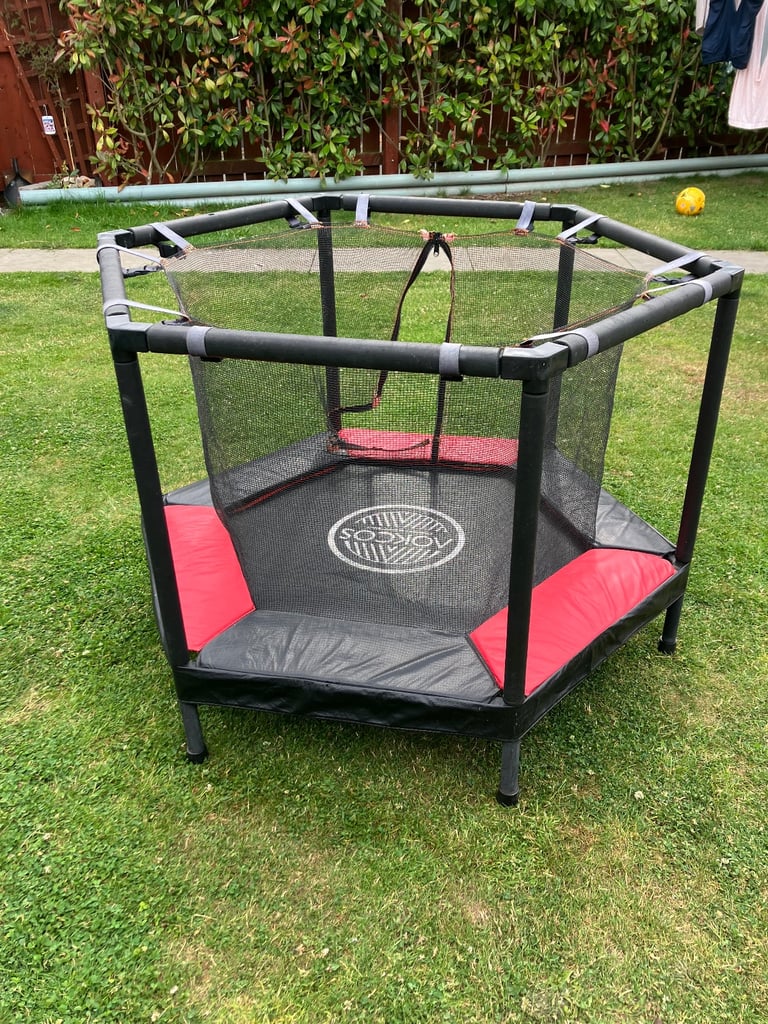 AOKCOS Trampoline for Kids 4FT Used