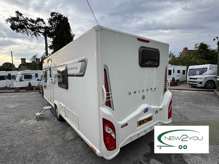 2013 Bailey Unicorn Valencia 4 Berth Fixed Bed Caravan - HUGE SALE NOW ON!!!!