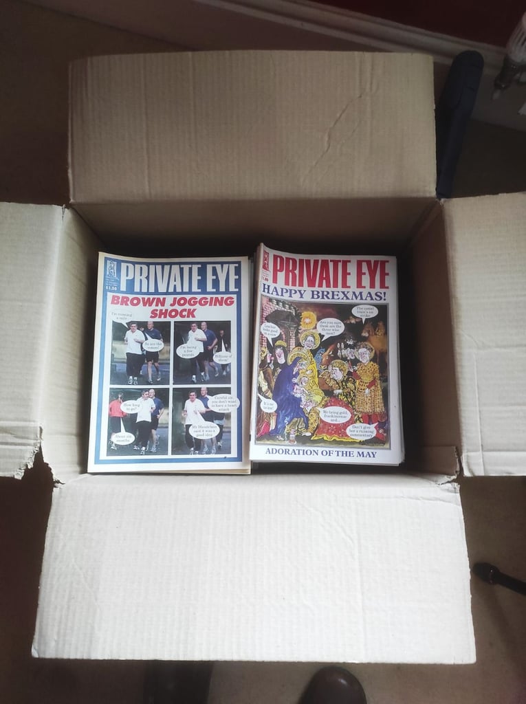 image for Private Eye Magazines 222 magazines from 2009 to 2021 - collection only