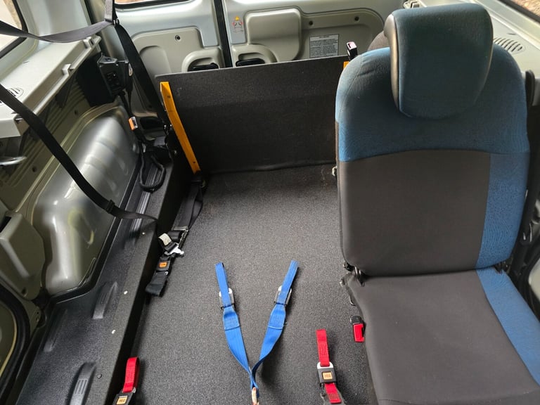 image for 2008 Renault Kangoo Wheelchair Accessible Vehicle + 3 Seater + Free Electric Scooter  Wheelchair ...