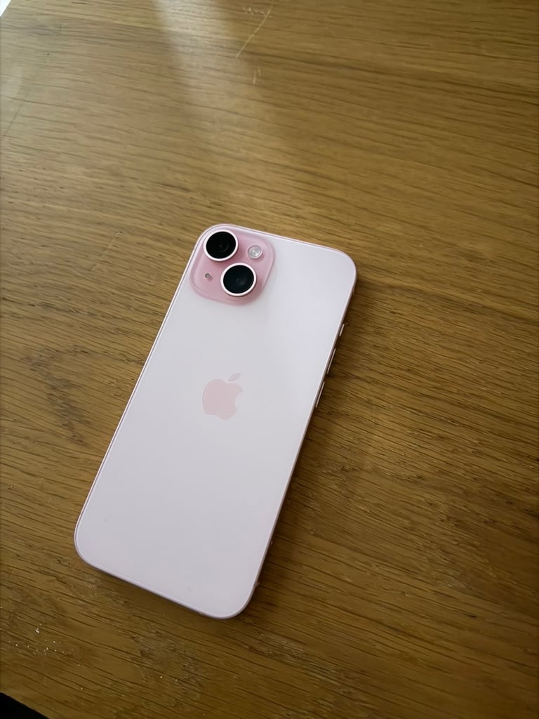 Iphone 15 pink 128gb