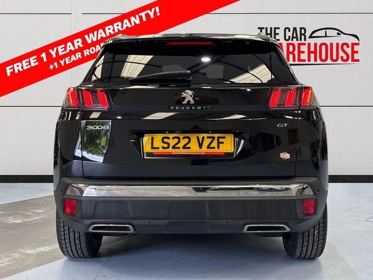 2022 Peugeot 3008 1.2 PureTech GT 5dr Manual Estate Petrol Manual