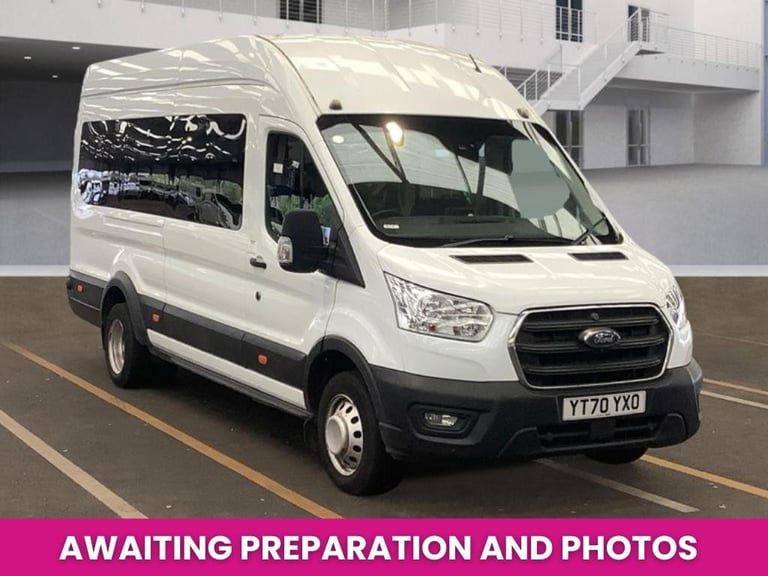image for Ford TRANSIT 460 TDCI 170 L4H3 TREND ECOBLUE 17 SEAT MINIBUS HIGH ROOF DRW RWD