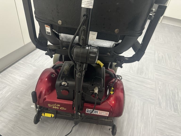 Rascal We Go 250 attendant controlled electric wheelchair mobility scooter