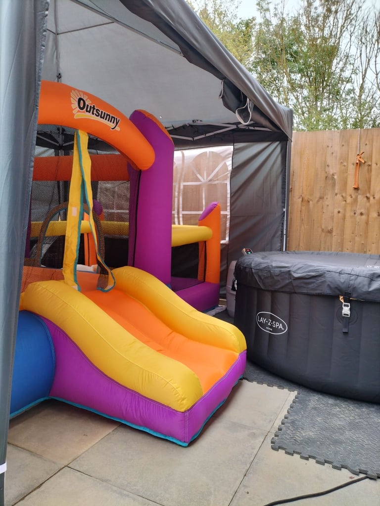 Grey gazebo 3x3