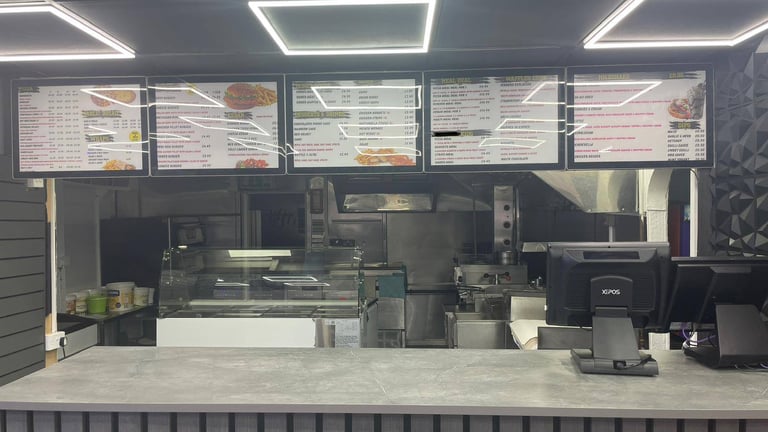 Takeaway for sale -Ready to start Trading - (£20,000)