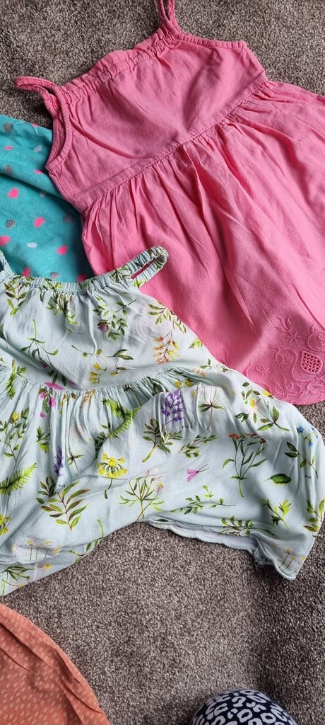 girls clothes 2-3 3-4years  Summer Dress Dresses Clothes Clothing Bundle 7 Items