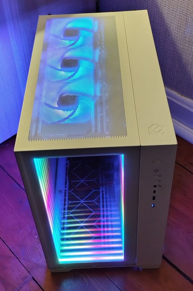 image for Gaming PC - Ryzen 5500, RX 6600 XT, 16GB DDR4, 1TB, Windows 11 Pro, aRGB