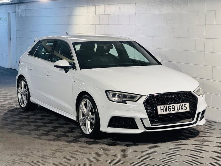 2019 Audi A3 1.6 TDI 30 S line Sportback S Tronic Euro 6 (s/s) 5dr HATCHBACK Diesel Automatic
