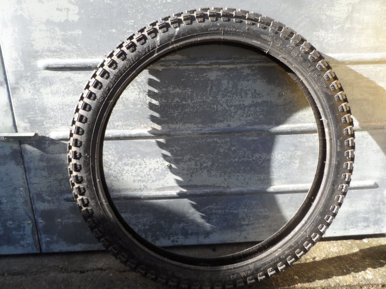 Motorcycle trail/ trials tyre