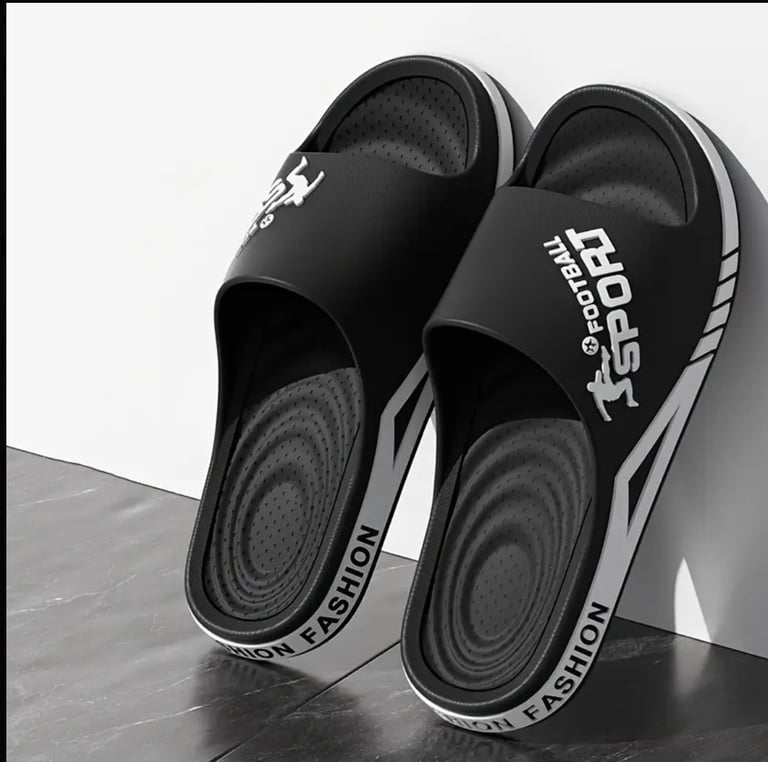 image for All-Season EVA Slide Sandals - Lightweight, Breathable Indoor/Outdoor Fashion Slippers 