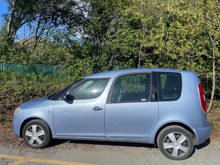 SKODA ROOMSTER 1.2 HTP PETROL MPV 08 REG SERVICE HISTORY MOT JANUARY 31ST 2026 LOW INSURANCE 45+MPG