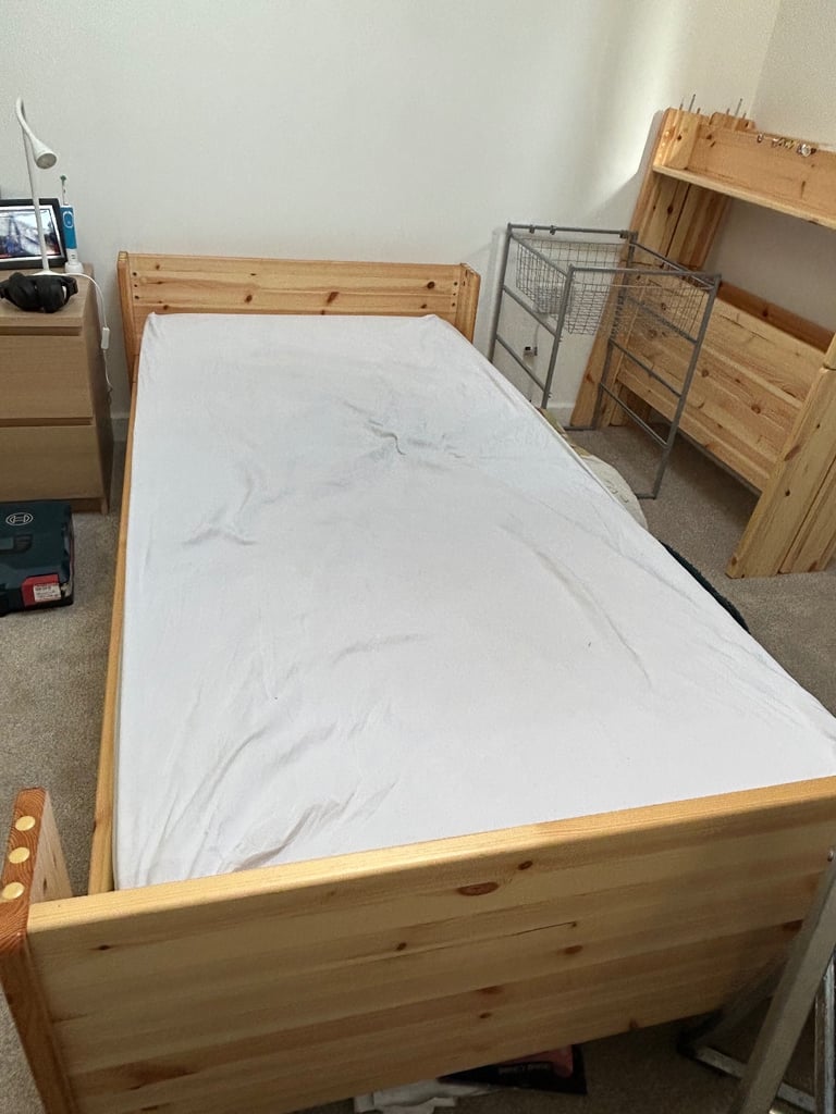 Steens solid wood hi-sleeper bed