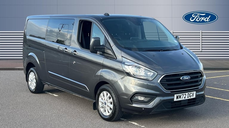 2022 Ford Transit Custom 2.0 EcoBlue 170ps Low Roof D/Cab Limited Van Auto PANEL VAN DIESEL Autom...