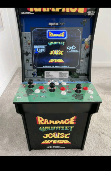 Arcade1up 'Rampage' Game Machine Review: Good Coin-Op Gaming, But