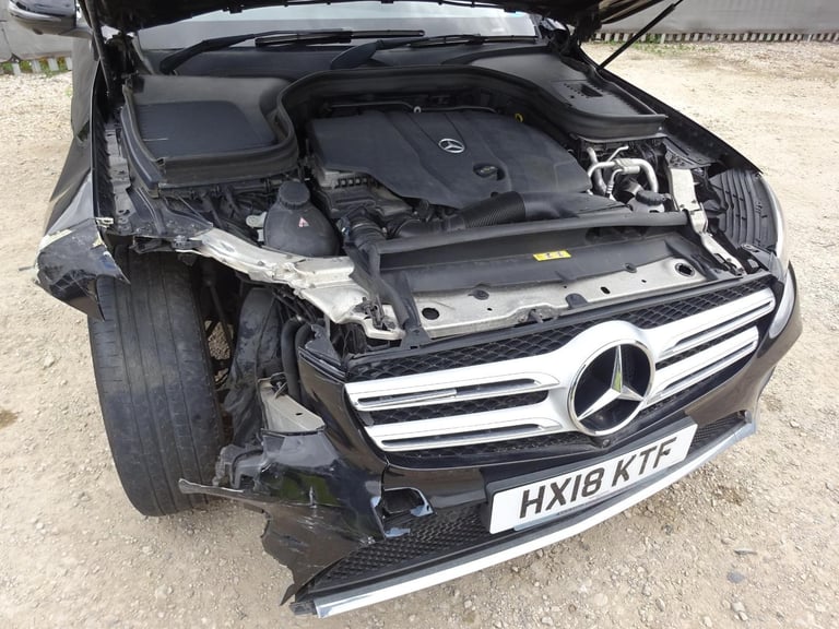 2018 18 REG MERCEDES GLC 250 D 4MATIC AMG PREMIUM+ DIESEL AUTO DAMAGED SALVAGE