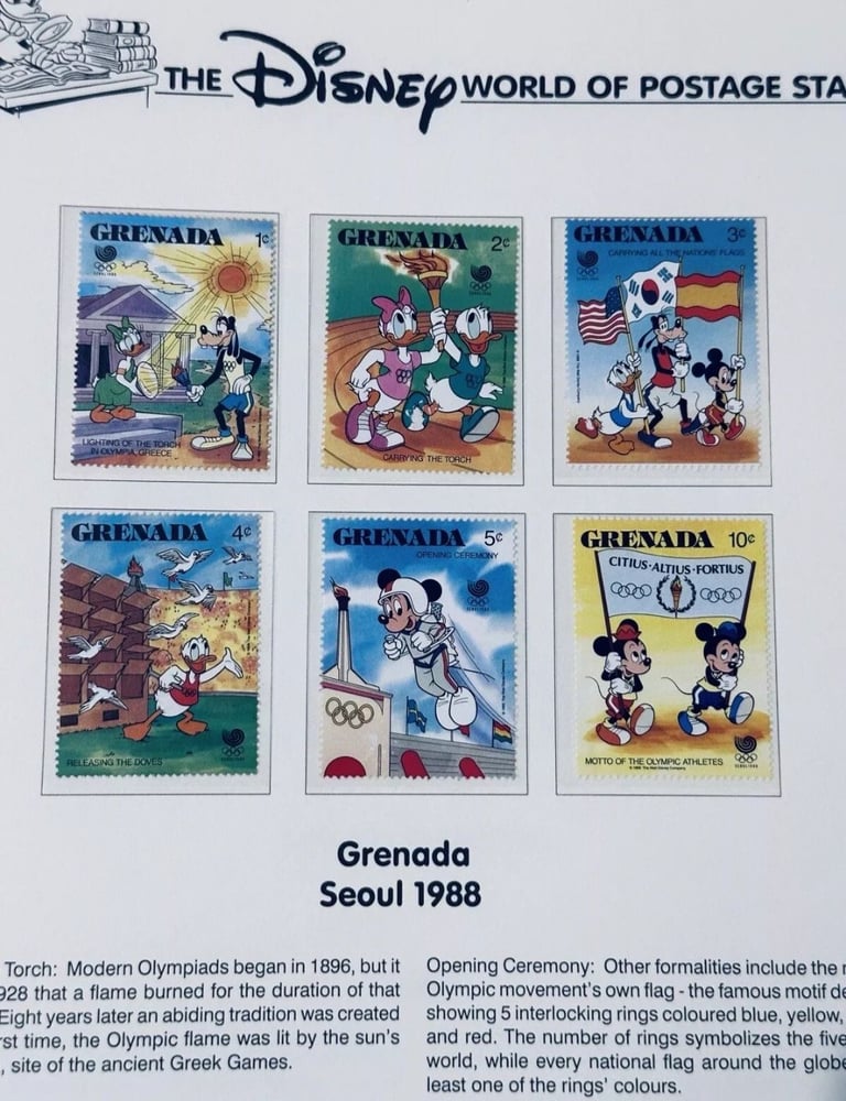 Gold Edition Disney World Of Stamps 