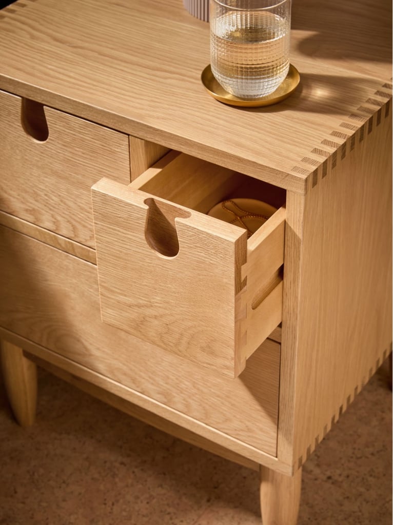 Scandi Style Bedside Cabinet 