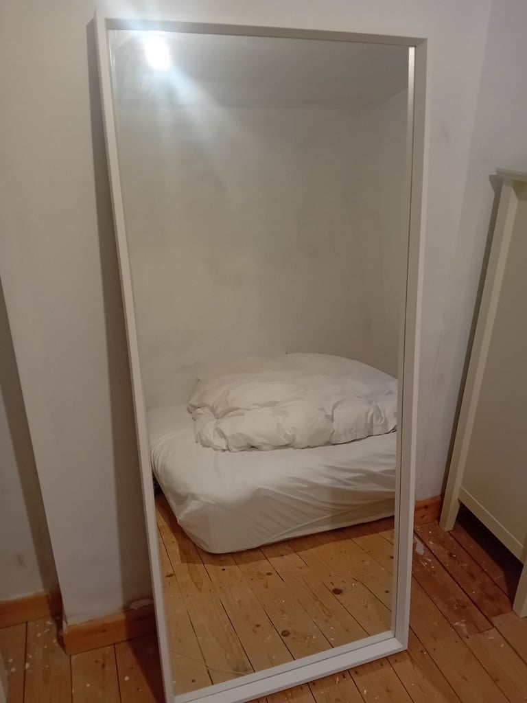 Ikea white Mirror 