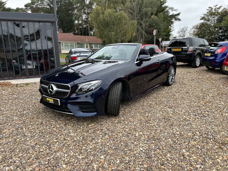 2019 Mercedes-Benz E-Class E220d AMG Line 2dr 9G-Tronic CONVERTIBLE DIESEL Automatic