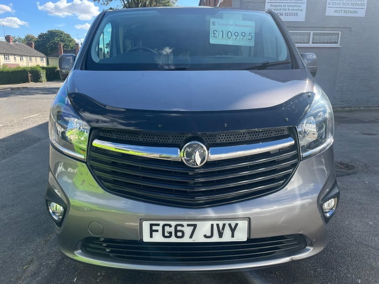 Vauxhall Vivaro 1.6 CDTi 2900 BiTurbo ecoTEC Sportive 6 Seat SWB Crew... 2018/67