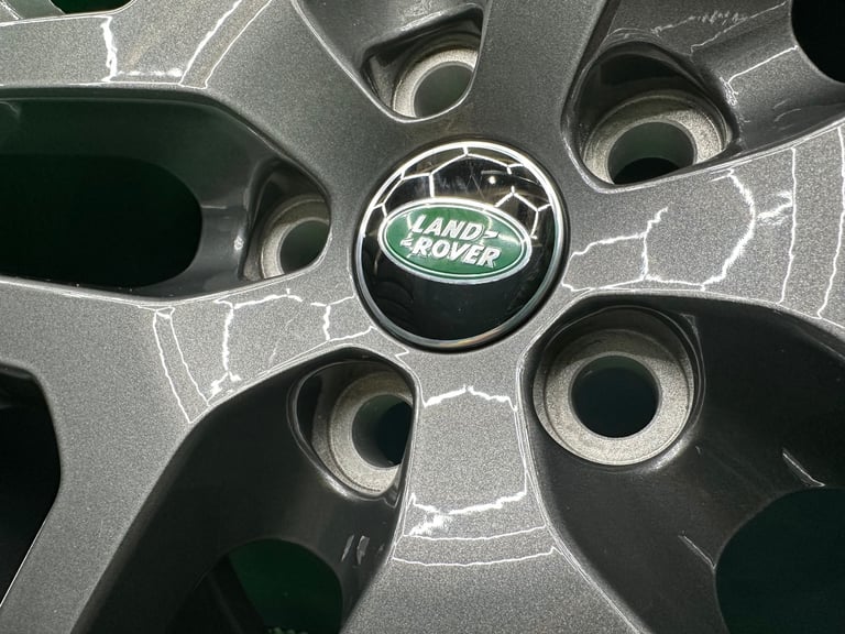 New Defender 90 / 110 L663 20” style 5095 Anthracite Grey Alloy Wheels & Goodyear Wrangler AT’s!