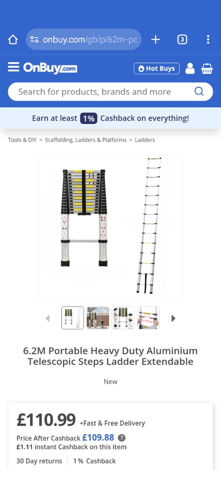 image for Extendable ladders 