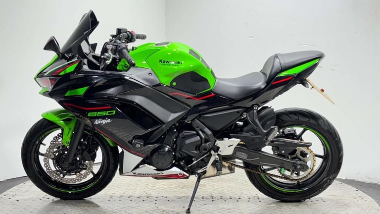Kawasaki Ninja 650 NAKED 2022 13K GREAT RUNNING LIGHT PROJECT A2 650CC TWIN BIKE