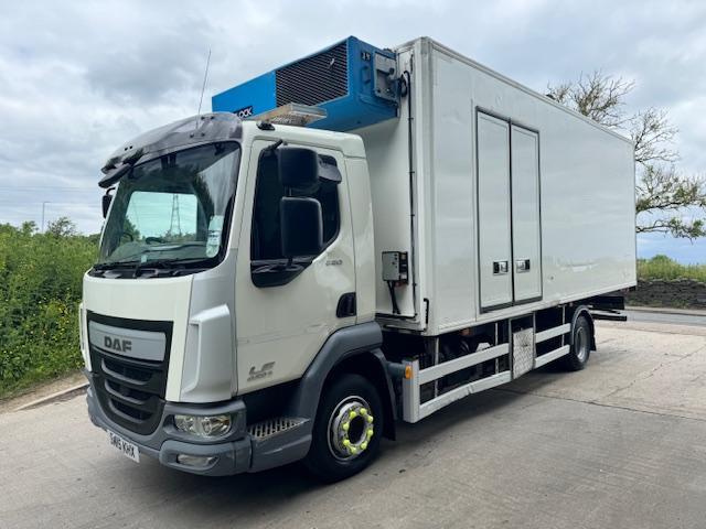 2015 15 DAF LF 220 E6 12 Ton 20ft4 G&A fridge/freezer box side door bulk head 