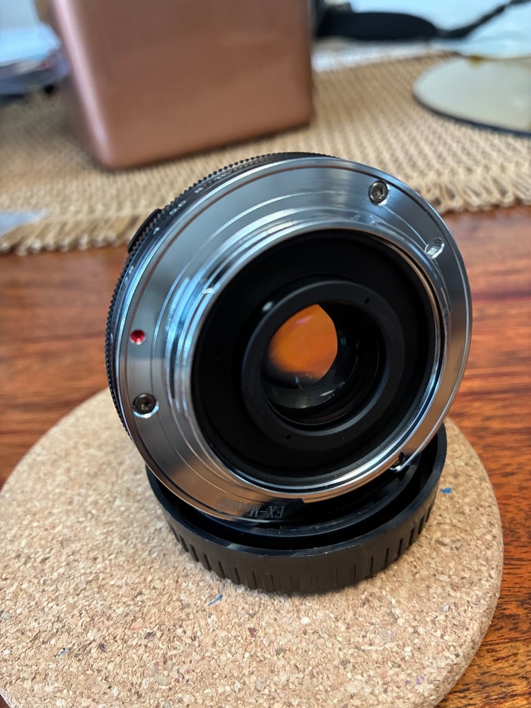 Fujifilm X Series X-E1 16.3 MP Digital Camera black - complete system 4 lenses