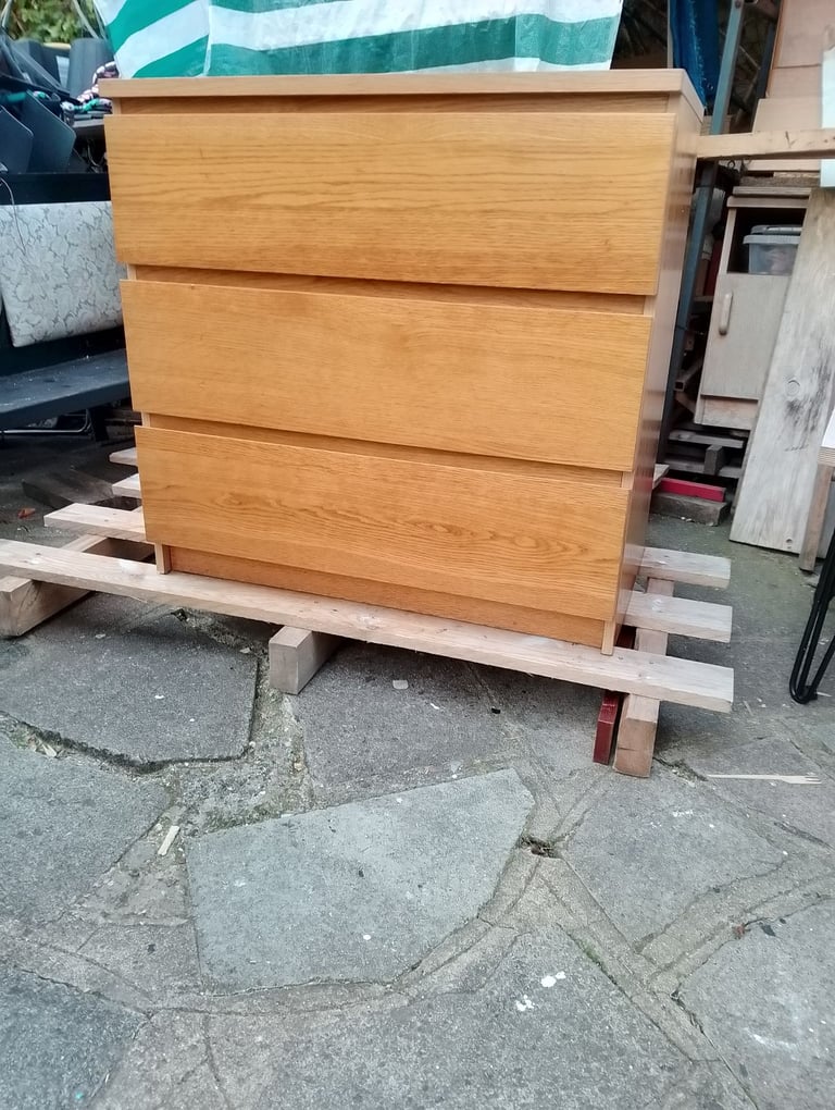 image for Chest of 3 large deep drawers in very good condition allround 