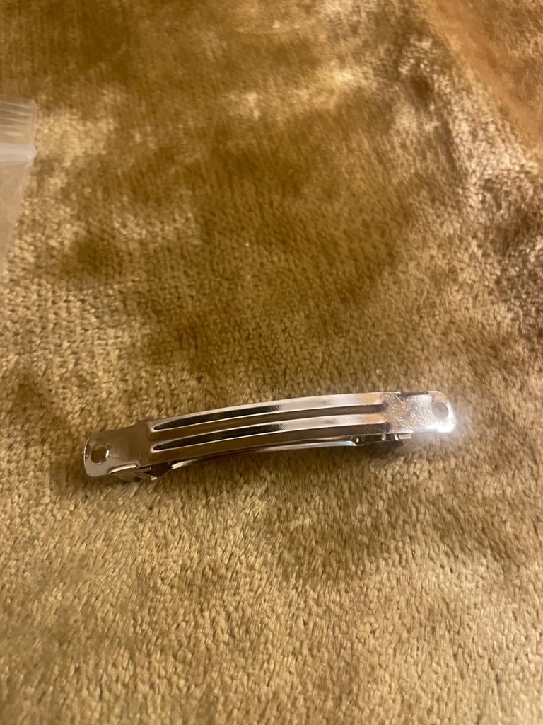 29 x 6cm barrette hair clips for decorating