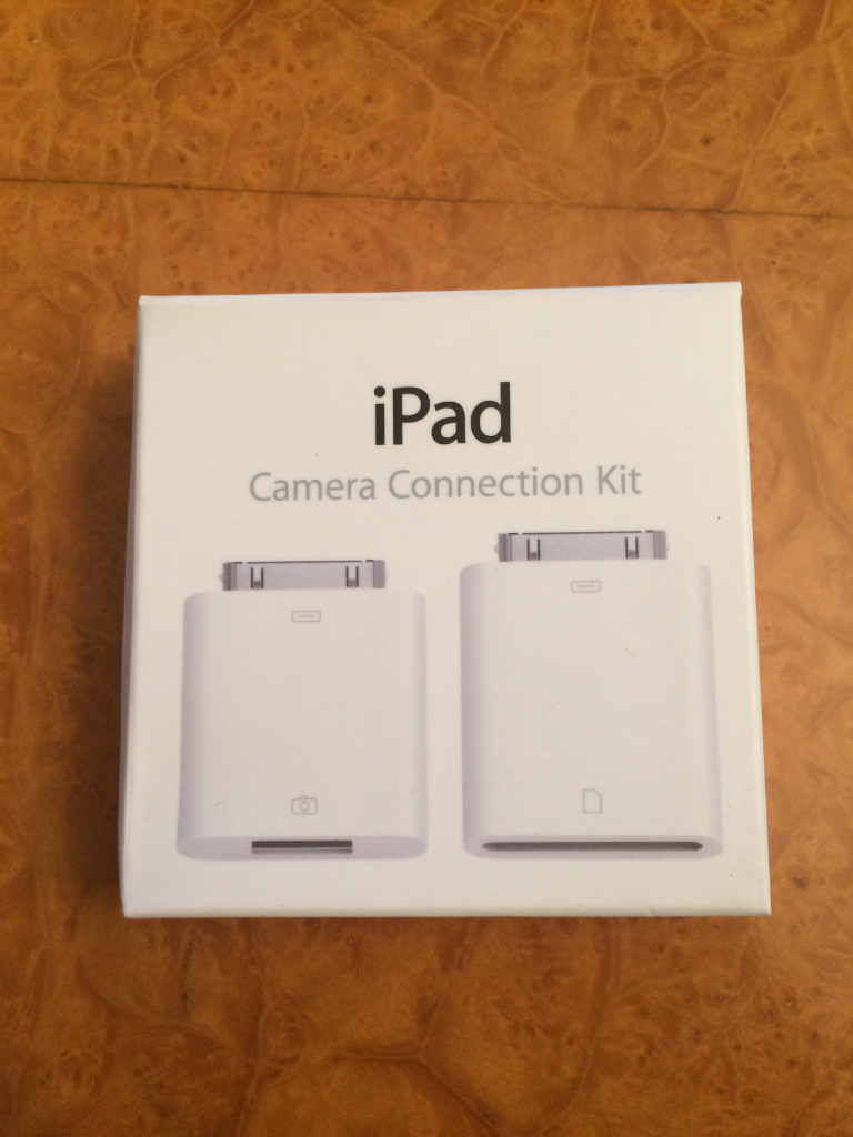 New - iPad camera connection kit